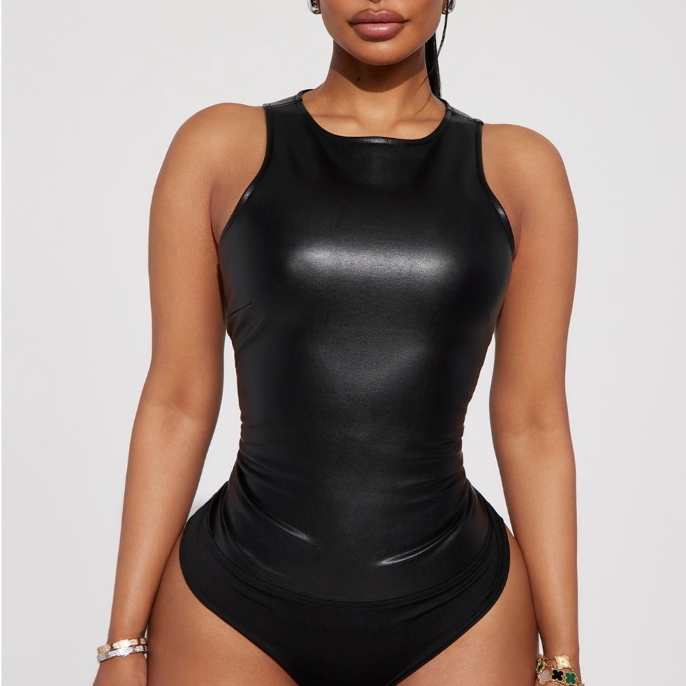 Sleek Black Bodysuit